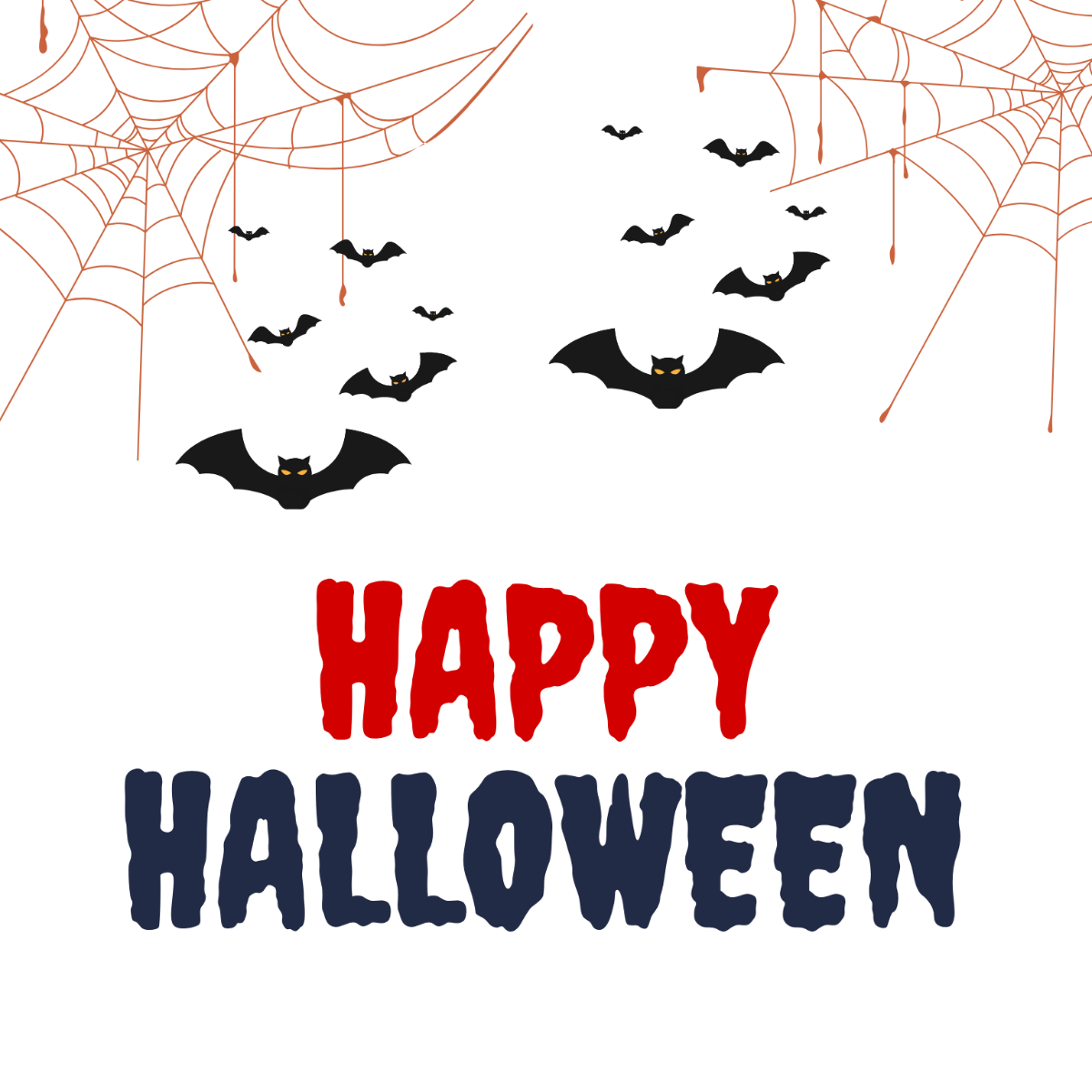 Halloween Banner Clipart Template