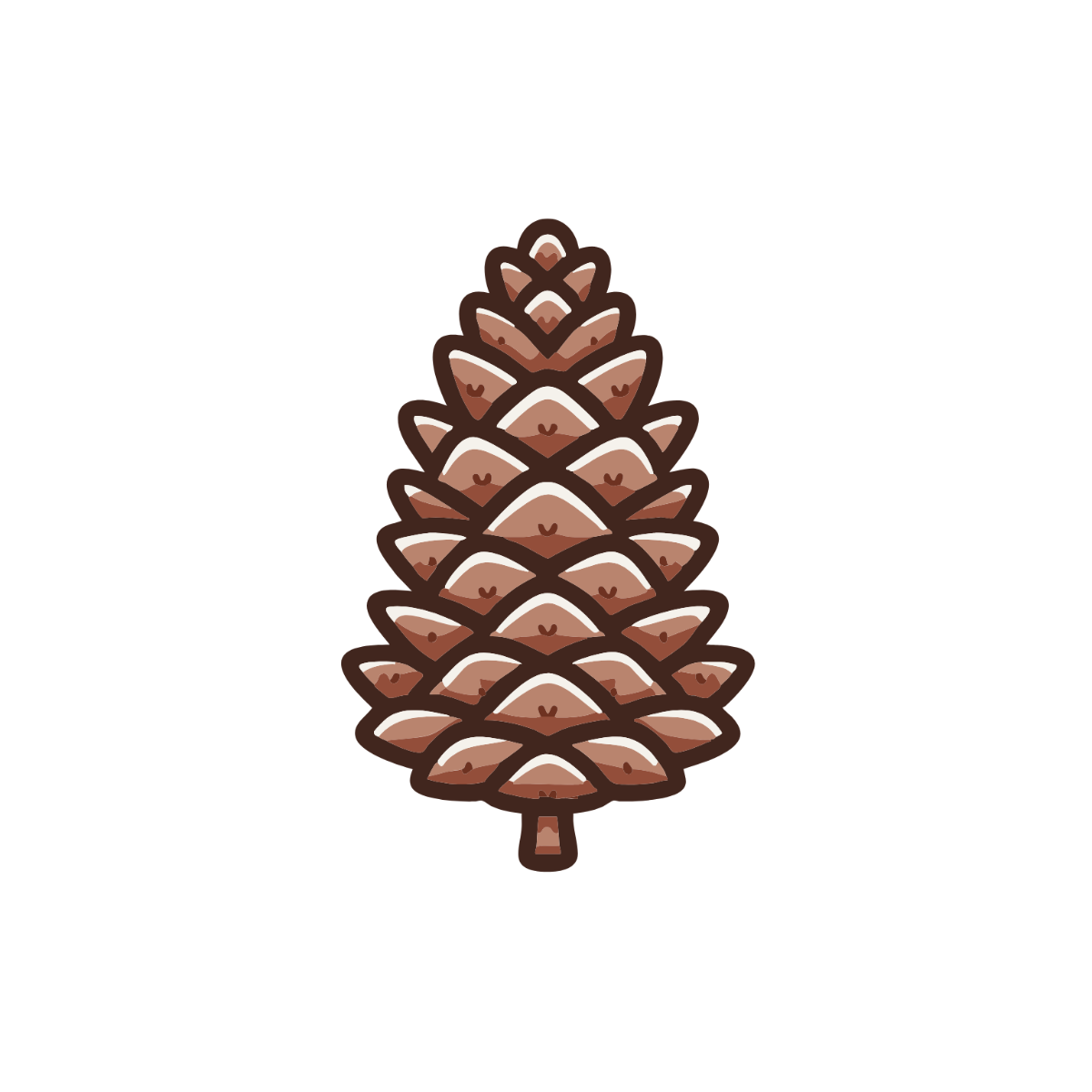 Pinecone Clipart - Edit Online | Template.net