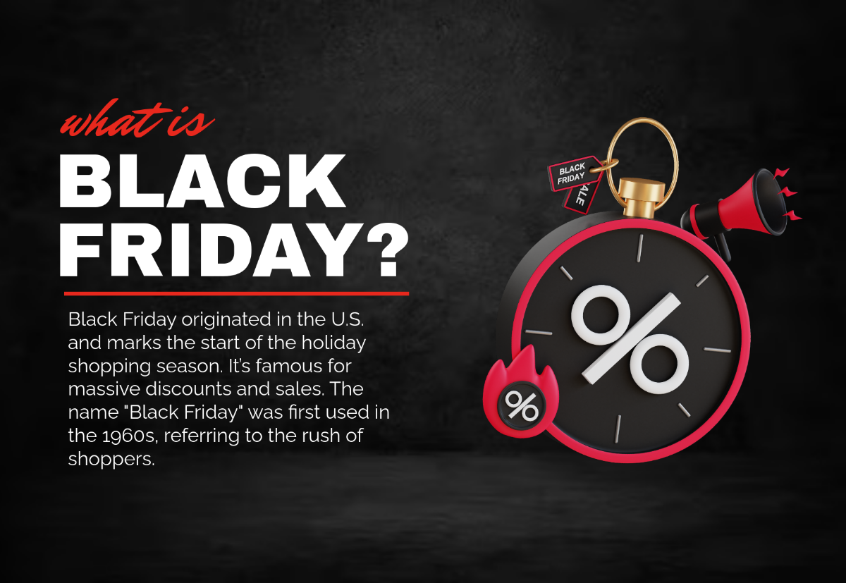 What is Black Friday? Template - Edit Online & Download