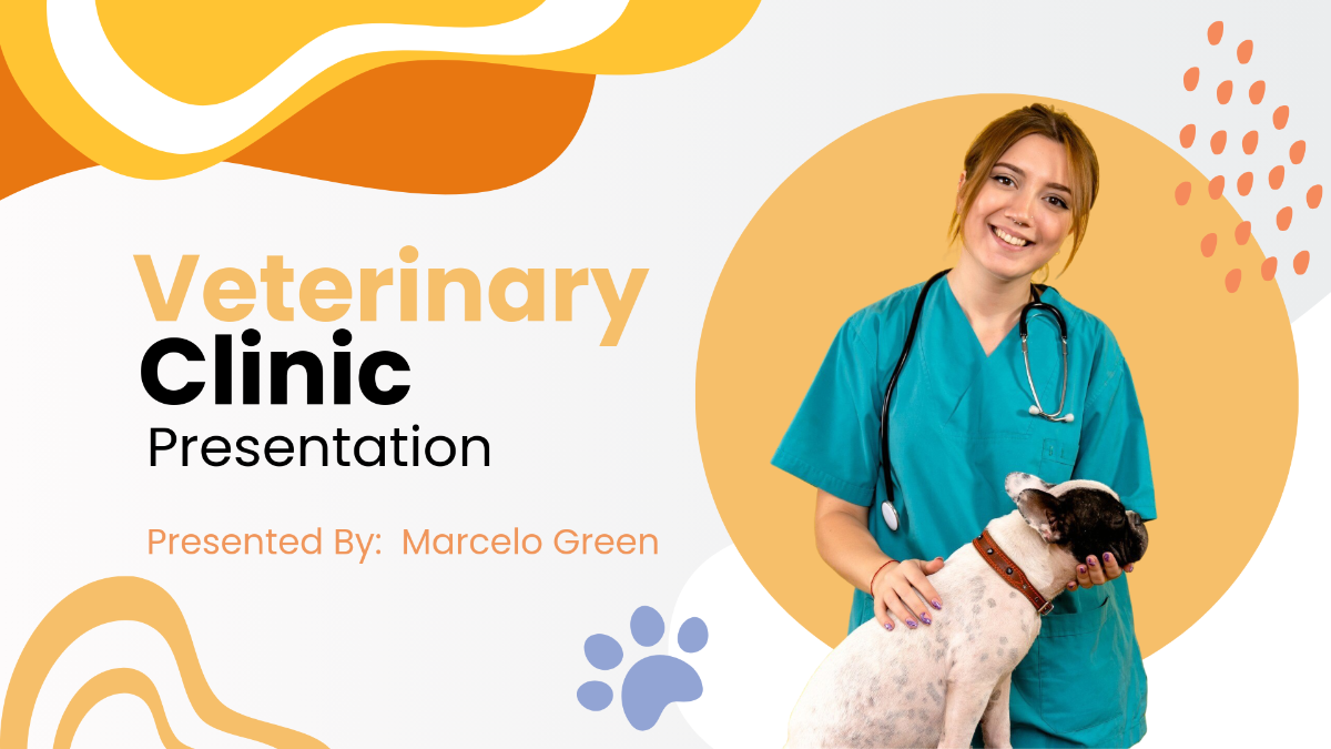 Veterinary Clinic Presentation Template - Edit Online & Download