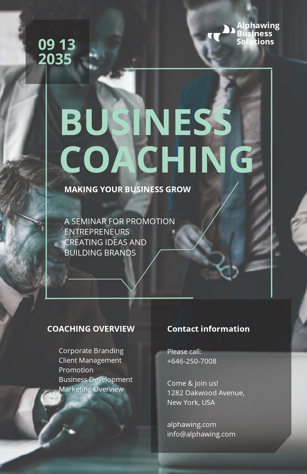 11+ FREE Business Poster Templates [Customize & Download] | Template.net