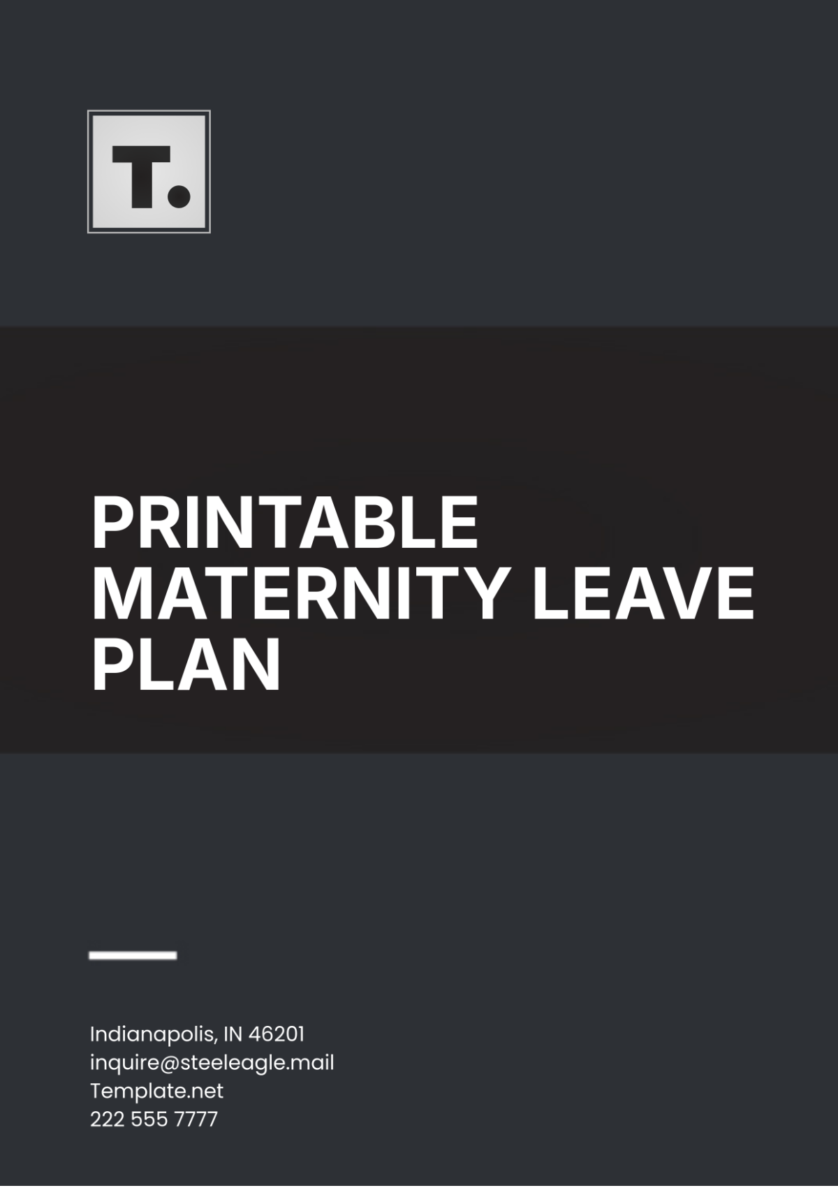 Printable Maternity Leave Plan Template - Edit Online & Download