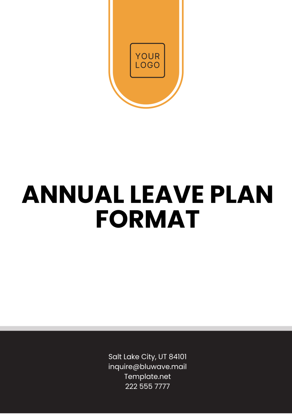 Annual Leave Plan Format Template - Edit Online & Download