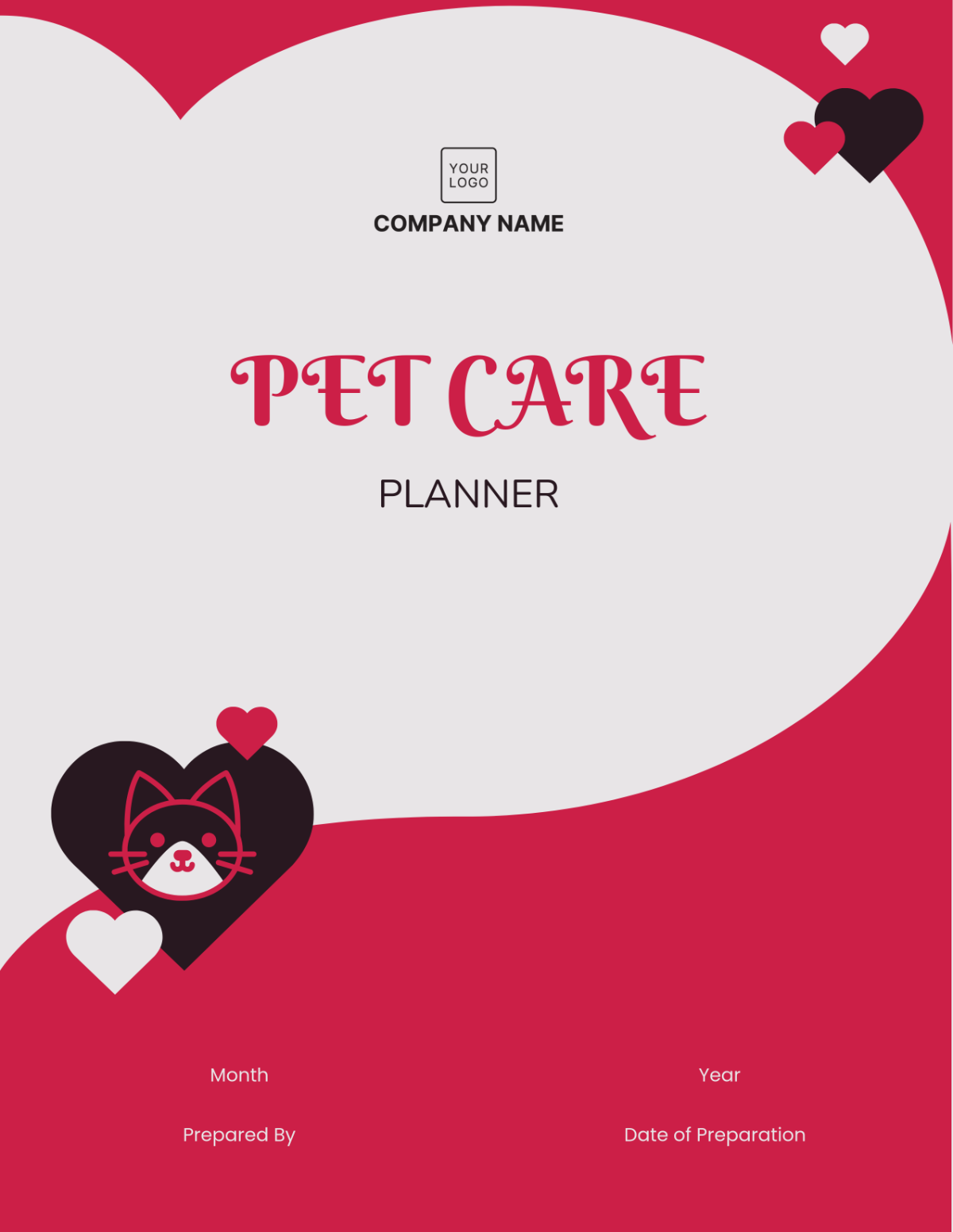 Pet Care Planner Template - Edit Online & Download