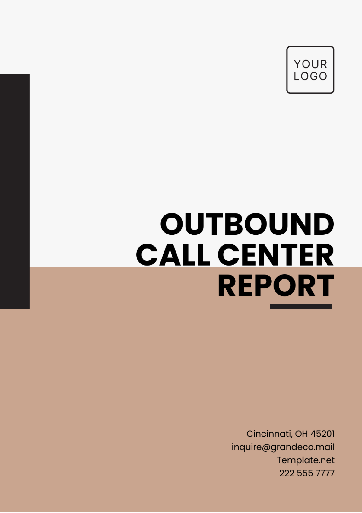 Outbound Call Center Report Template - Edit Online & Download