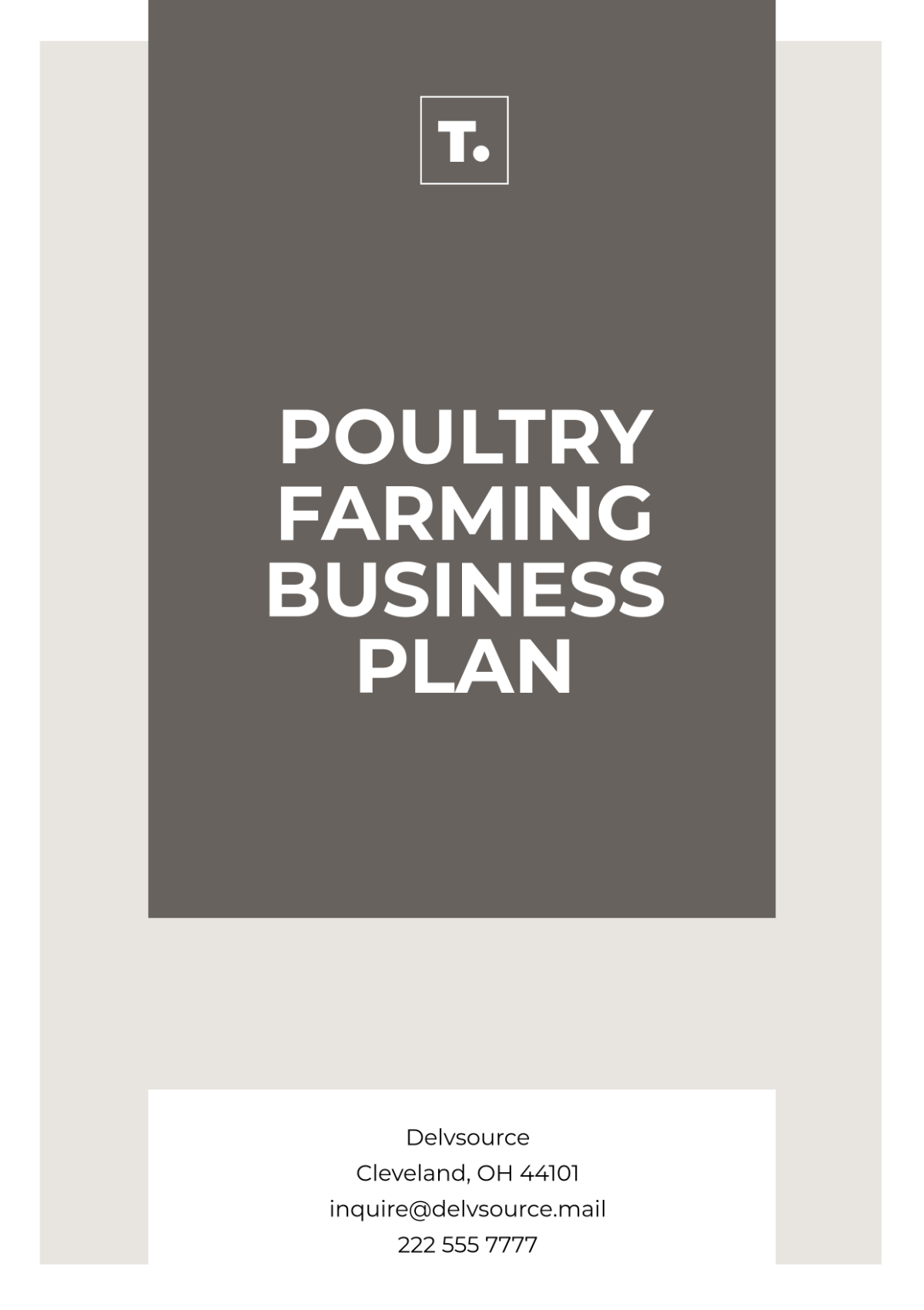 Poultry Farming Business Plan Template - Edit Online & Download