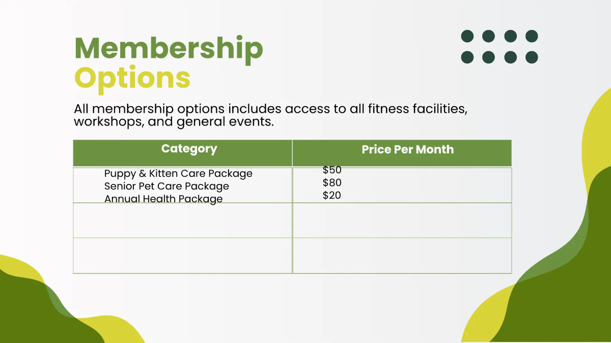 Free Community Center Presentation Template to Edit Online