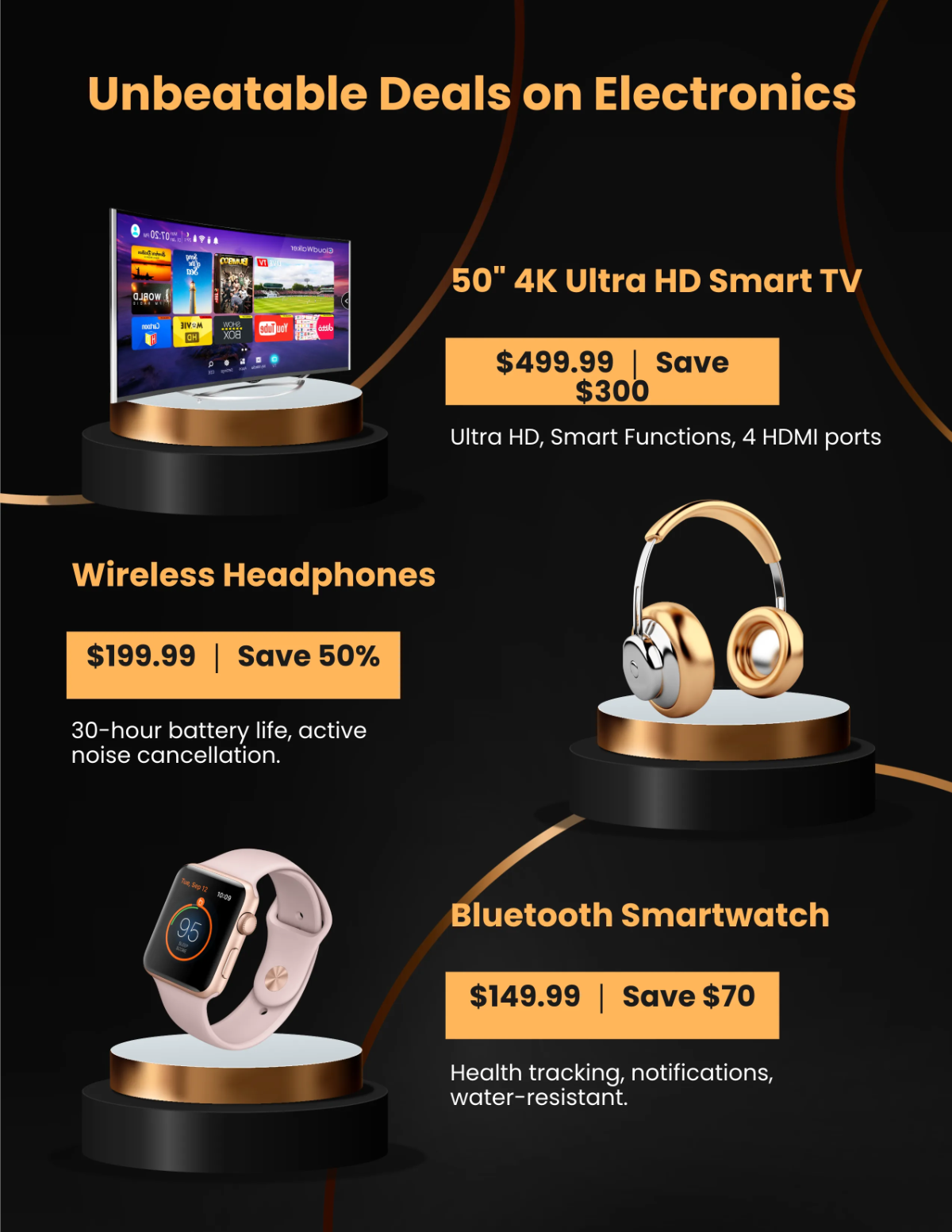 Free Black Friday Catalogue Template to Edit Online