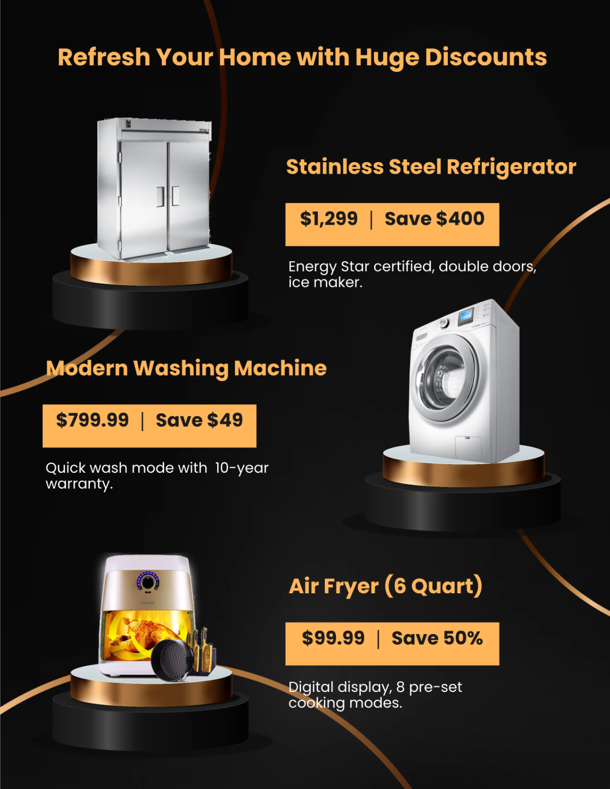 Free Black Friday Catalogue Template to Edit Online