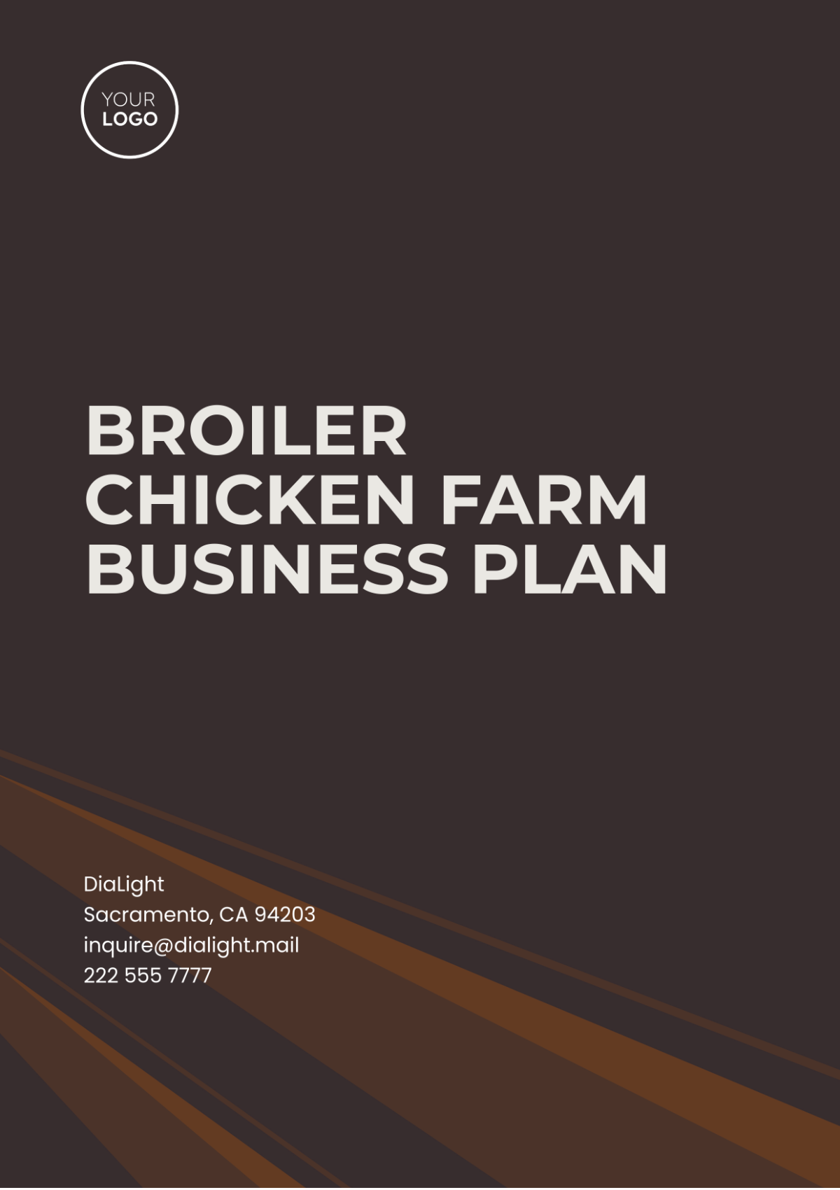 Broiler Chicken Farm Business Plan Template