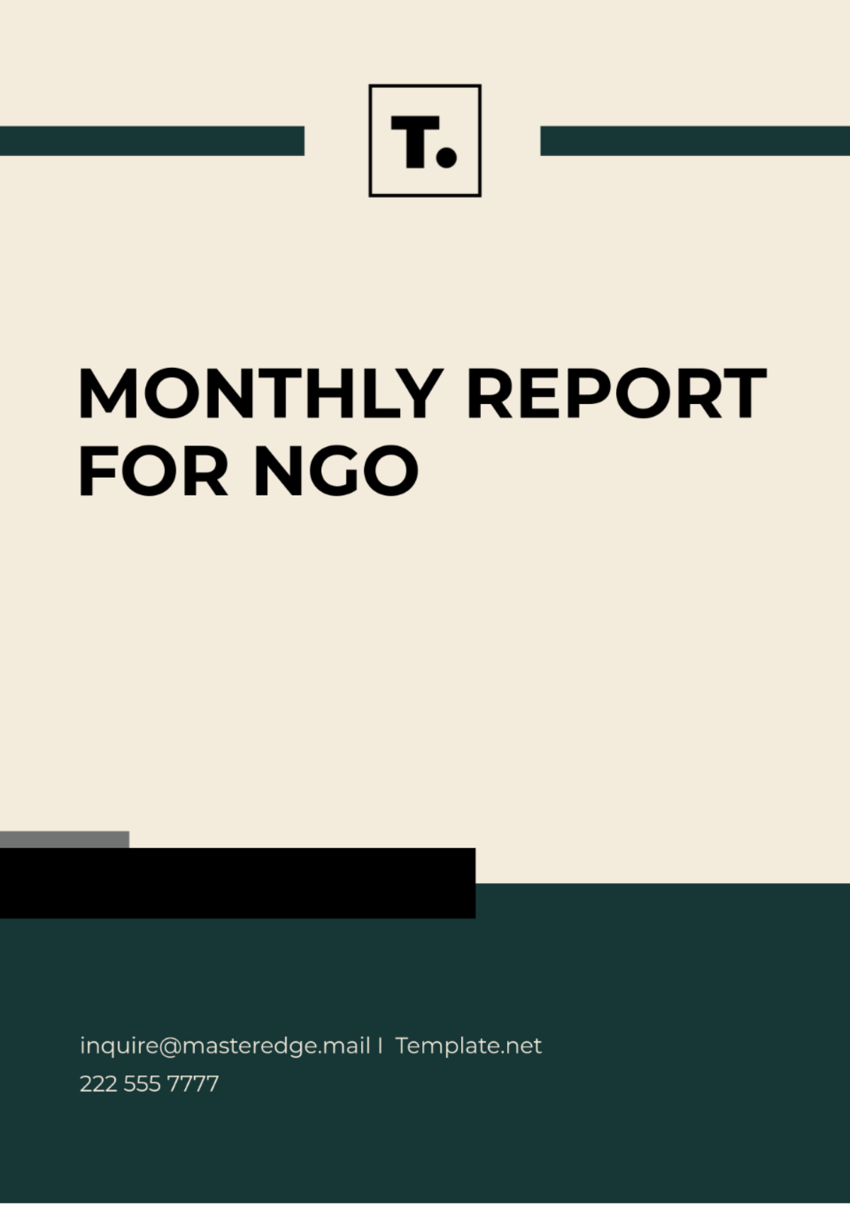 Monthly Report for NGO Template - Edit Online & Download