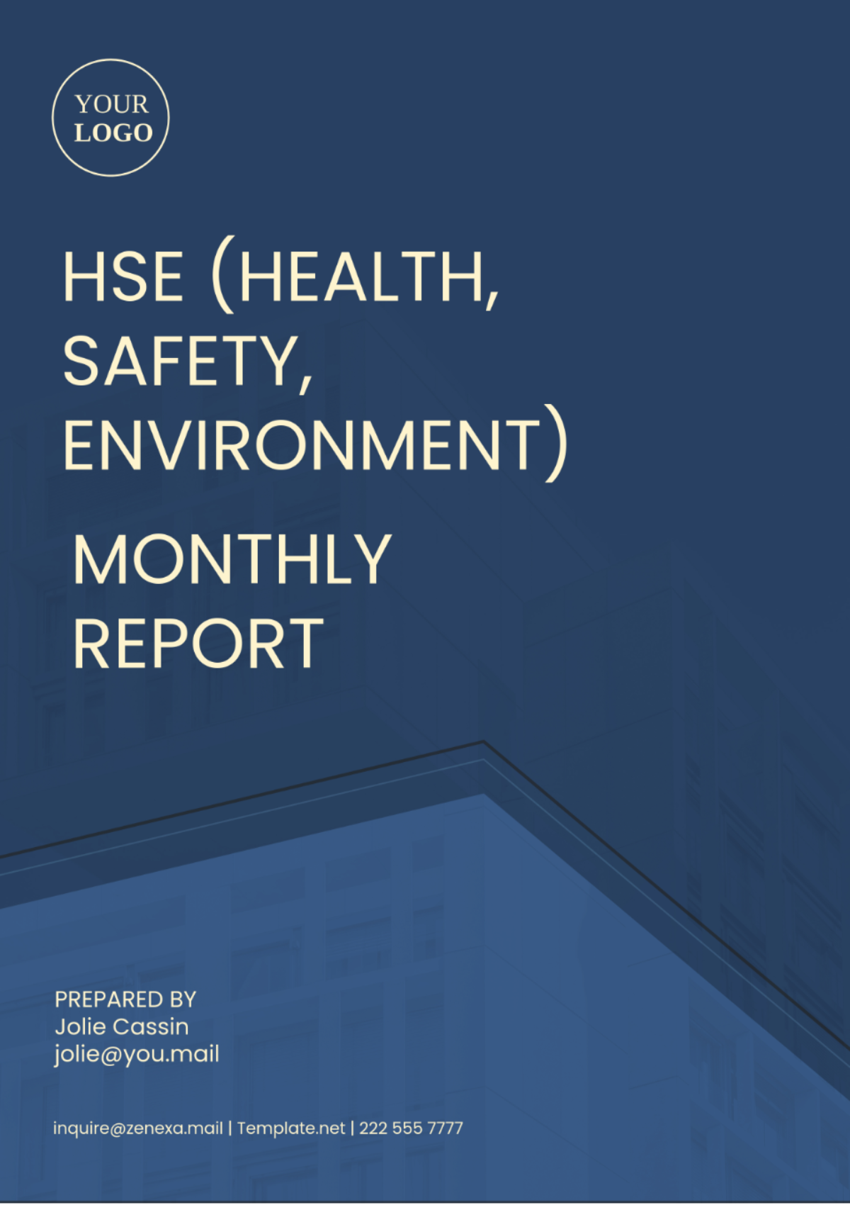 HSE Health Safety and Environment Monthly Report Template - Edit Online & Download