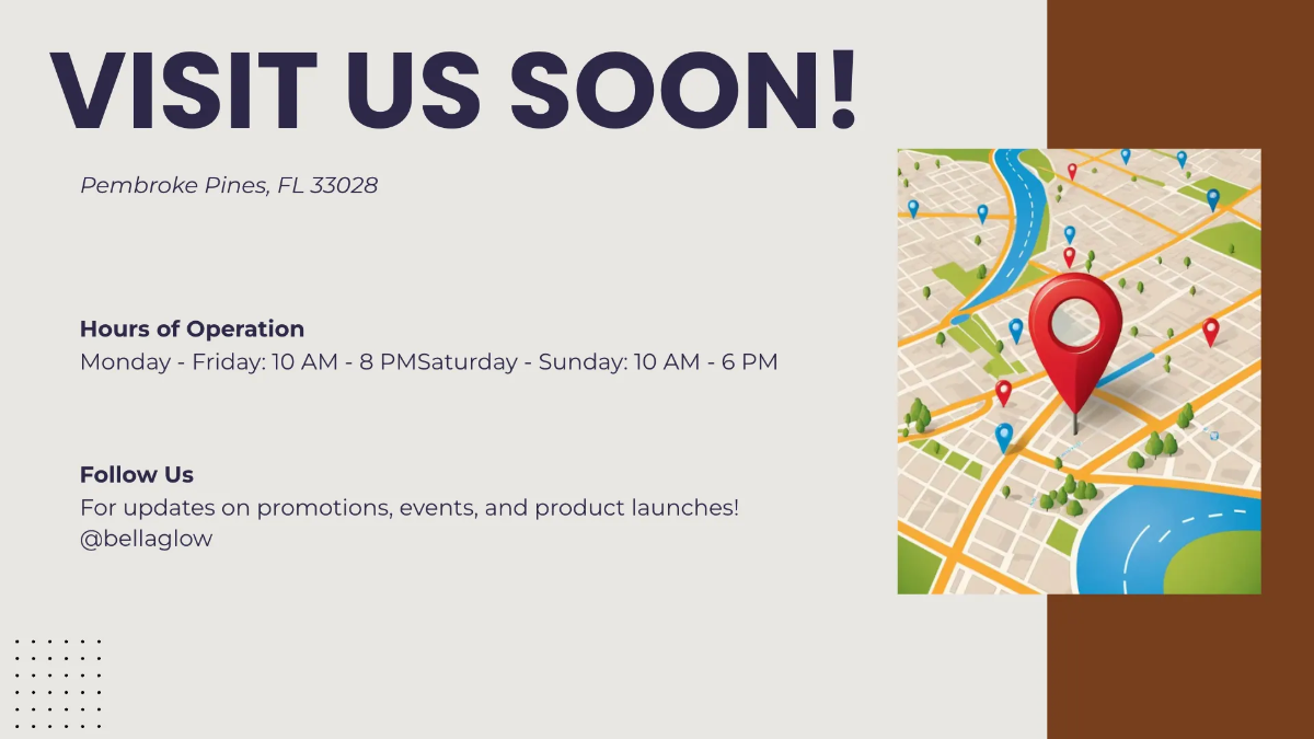 Free Cosmetic Store Presentation Template to Edit Online