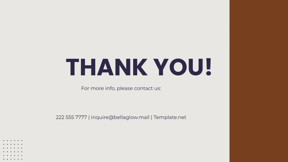 Free Cosmetic Store Presentation Template to Edit Online