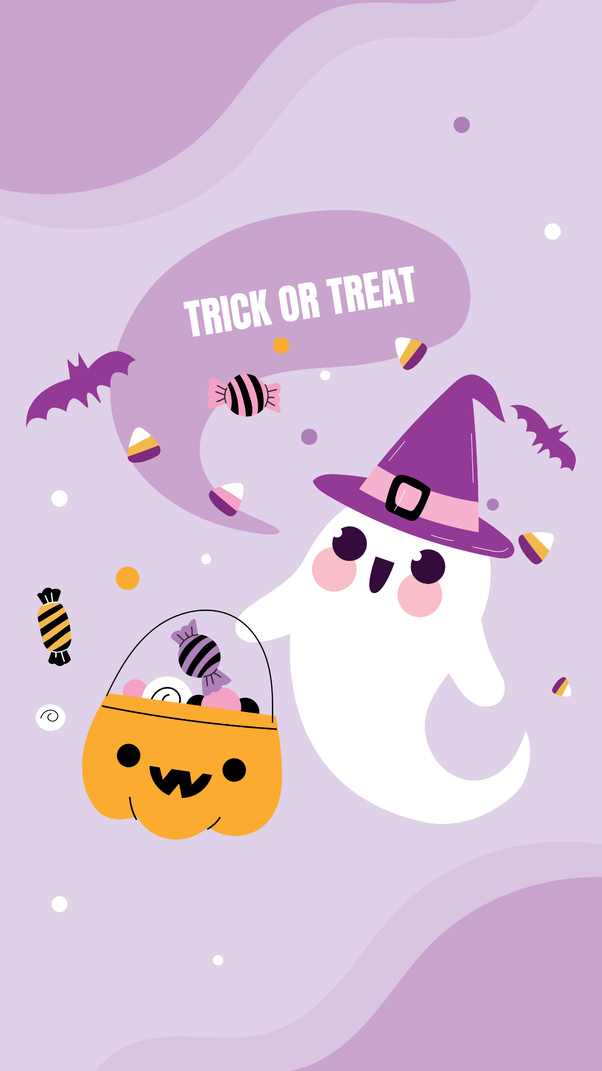 Pastel Halloween Wallpaper