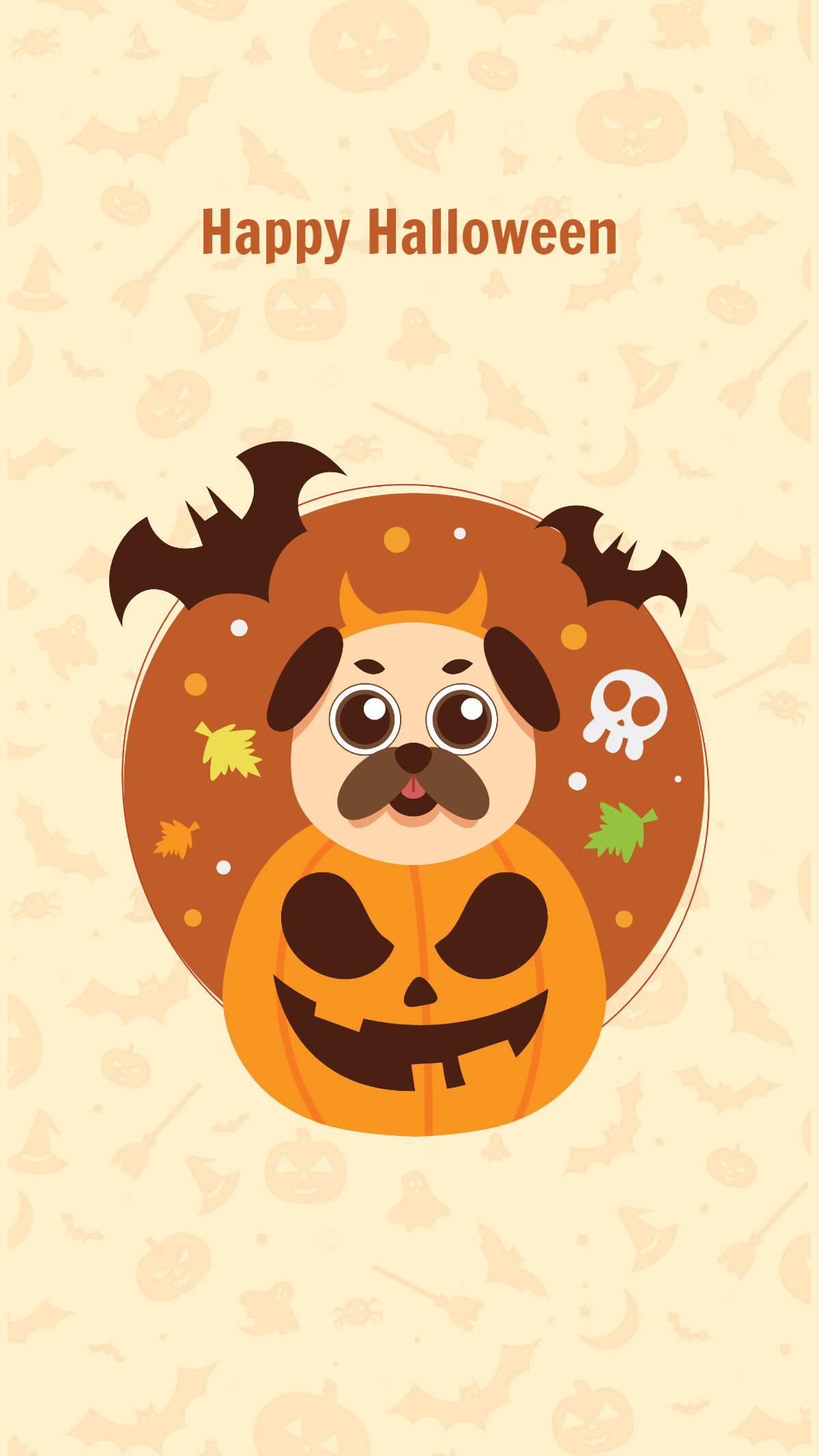 Dog Halloween Wallpaper