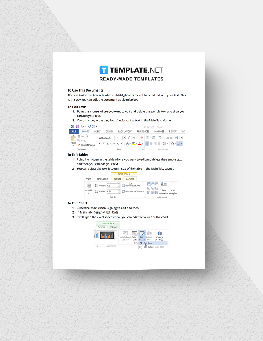 Worksheet - New Product or Service Template