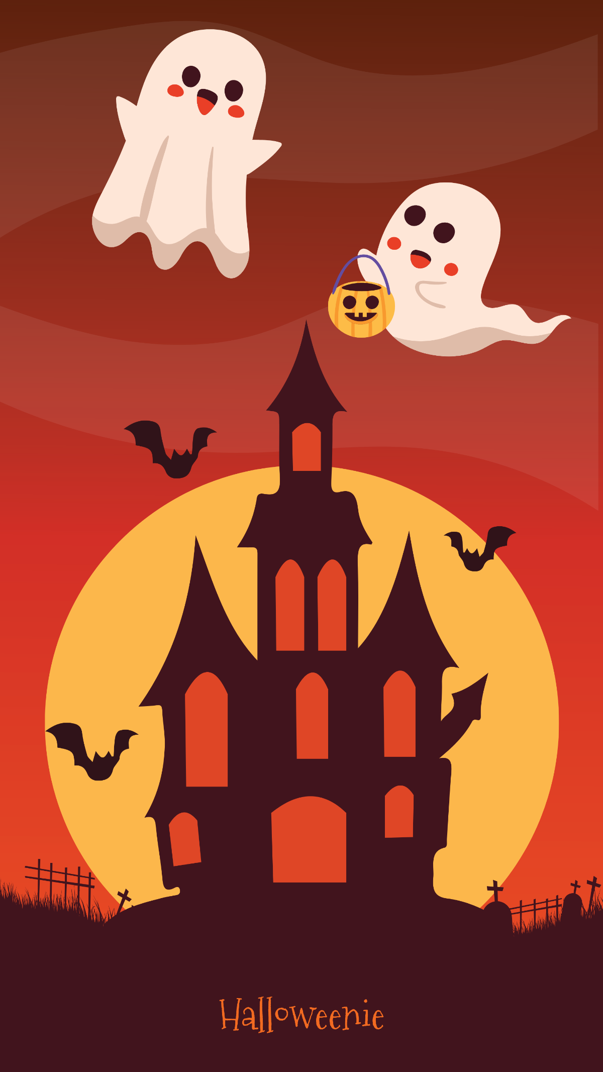 Scary Cute Halloween Wallpaper