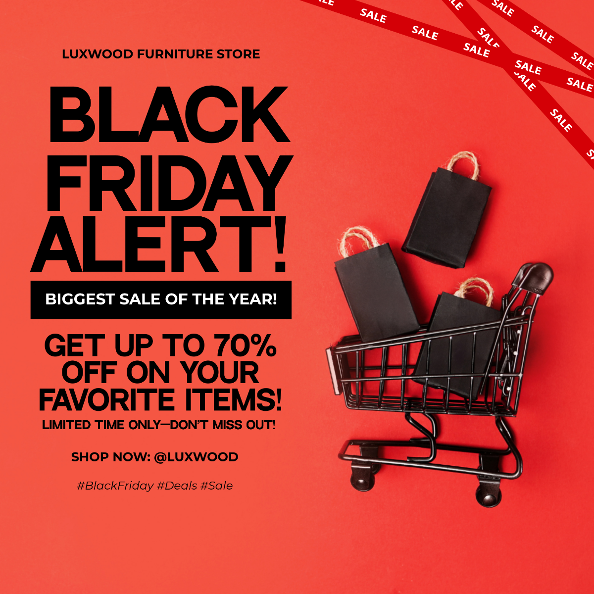 Black Friday Instagram Post Design