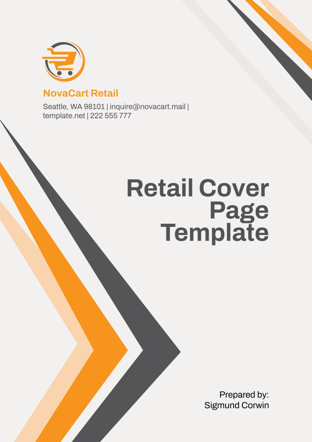 Retail Cover Page