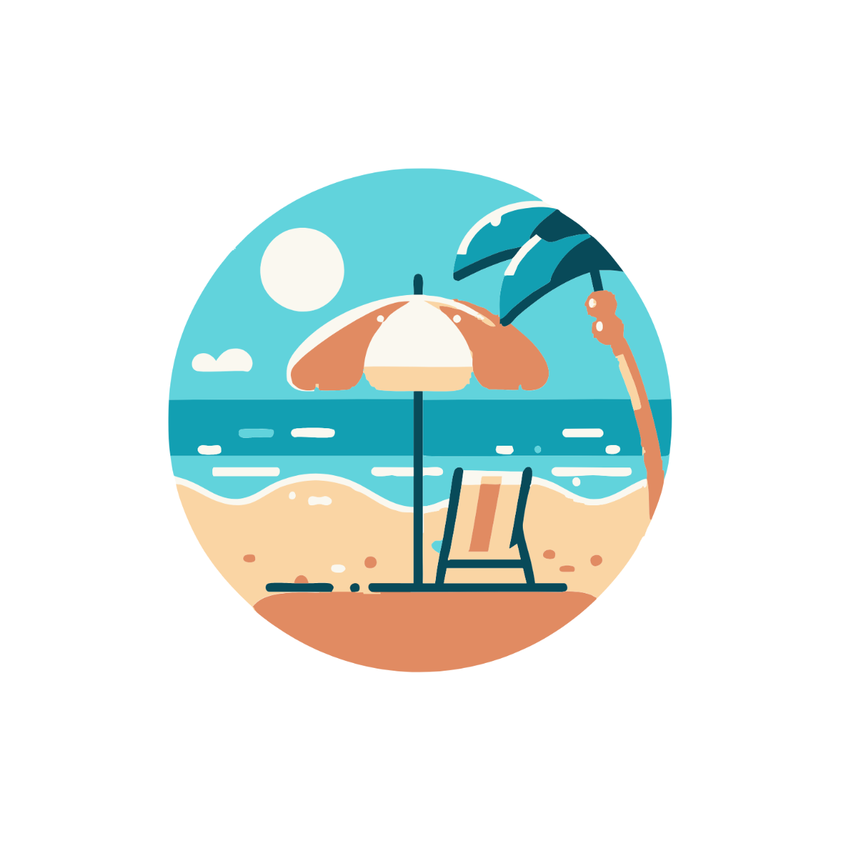 Blank Beach Clipart