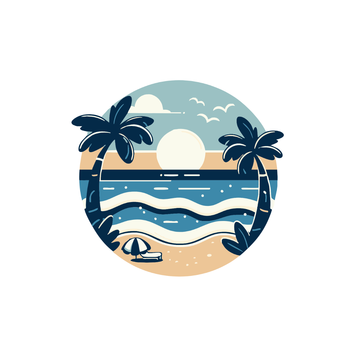 Ocean Beach Clipart