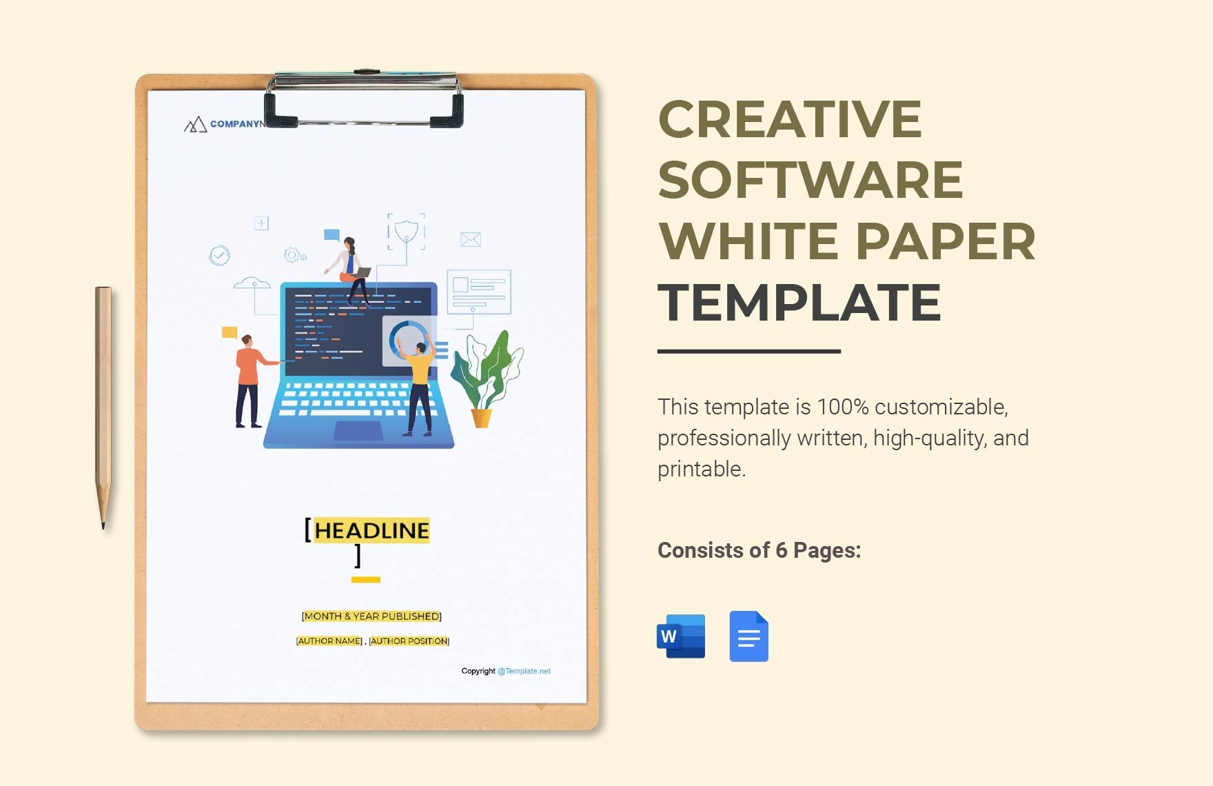 Creative Software White Paper Template