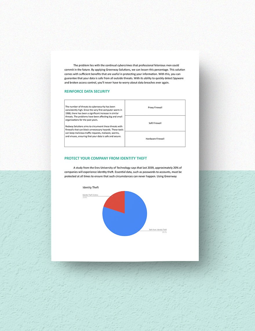 Cyber Security White Paper Template in Pages Word Google Docs