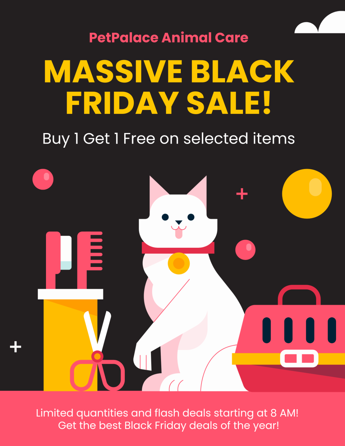 Black Friday Marketing Flyer