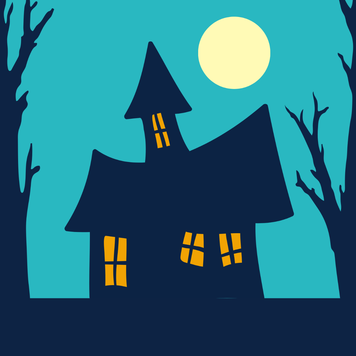 Free Halloween Background Clipart Template