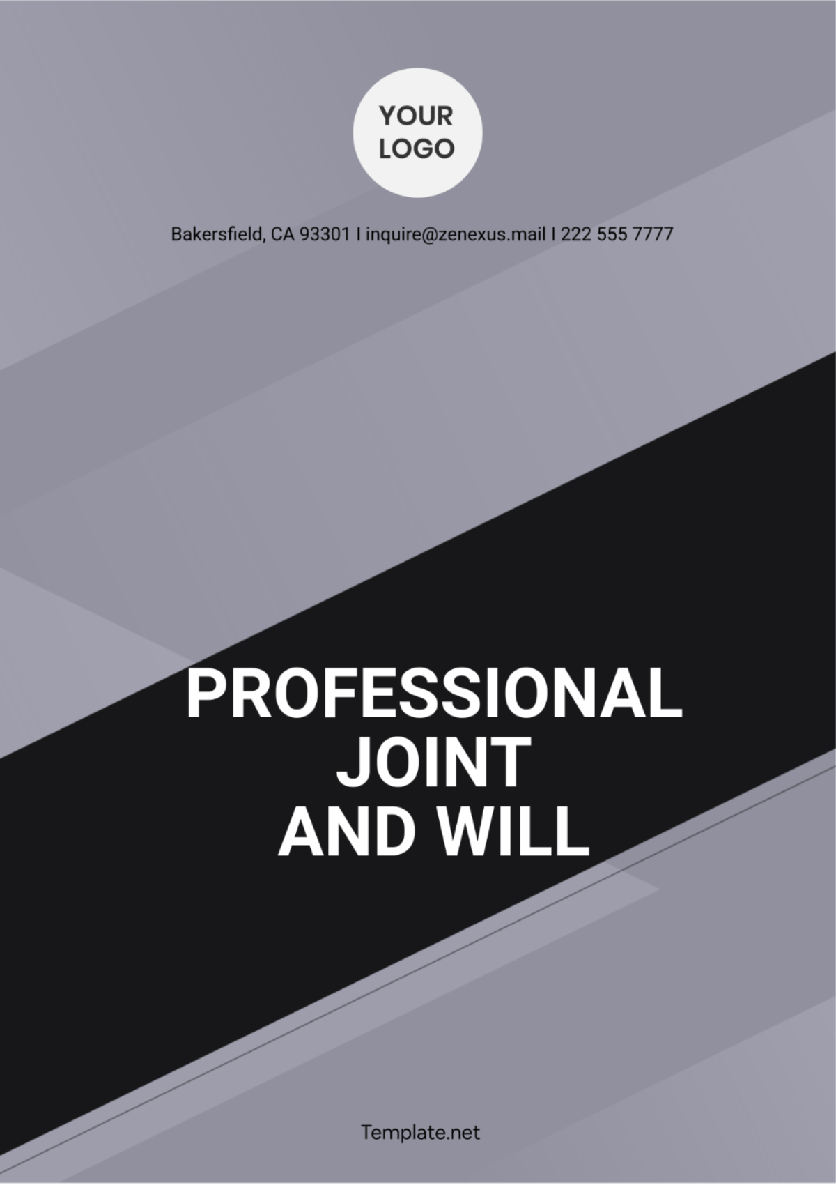 Professional Joint and Mutual Will Template - Edit Online & Download