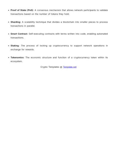 Free Cryptocurrency White Paper Template to Edit Online