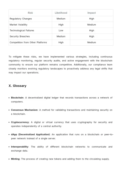 Free Cryptocurrency White Paper Template to Edit Online