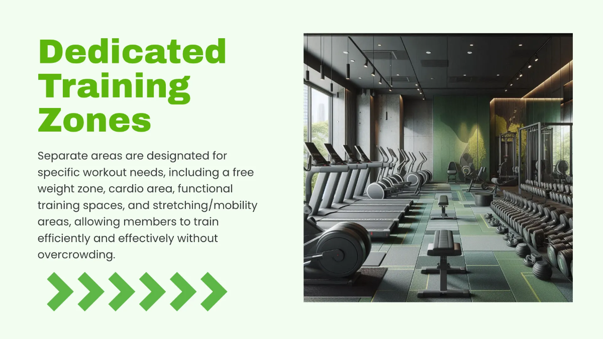 Free Fitness Center Presentation Template to Edit Online