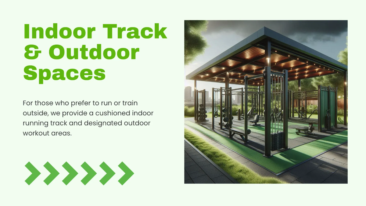 Free Fitness Center Presentation Template to Edit Online