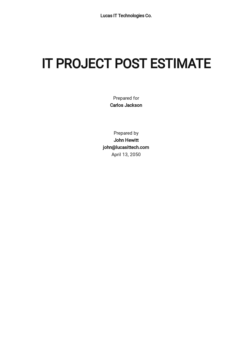 IT Project Post Estimate Template.jpe