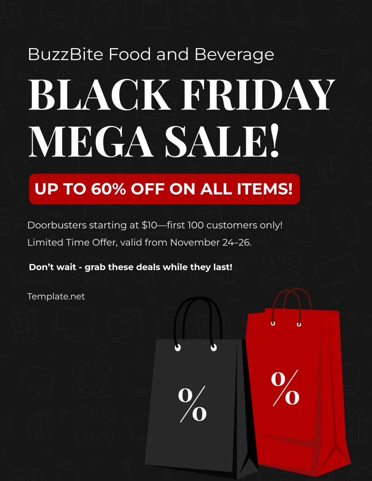 Printable Black Friday Flyer