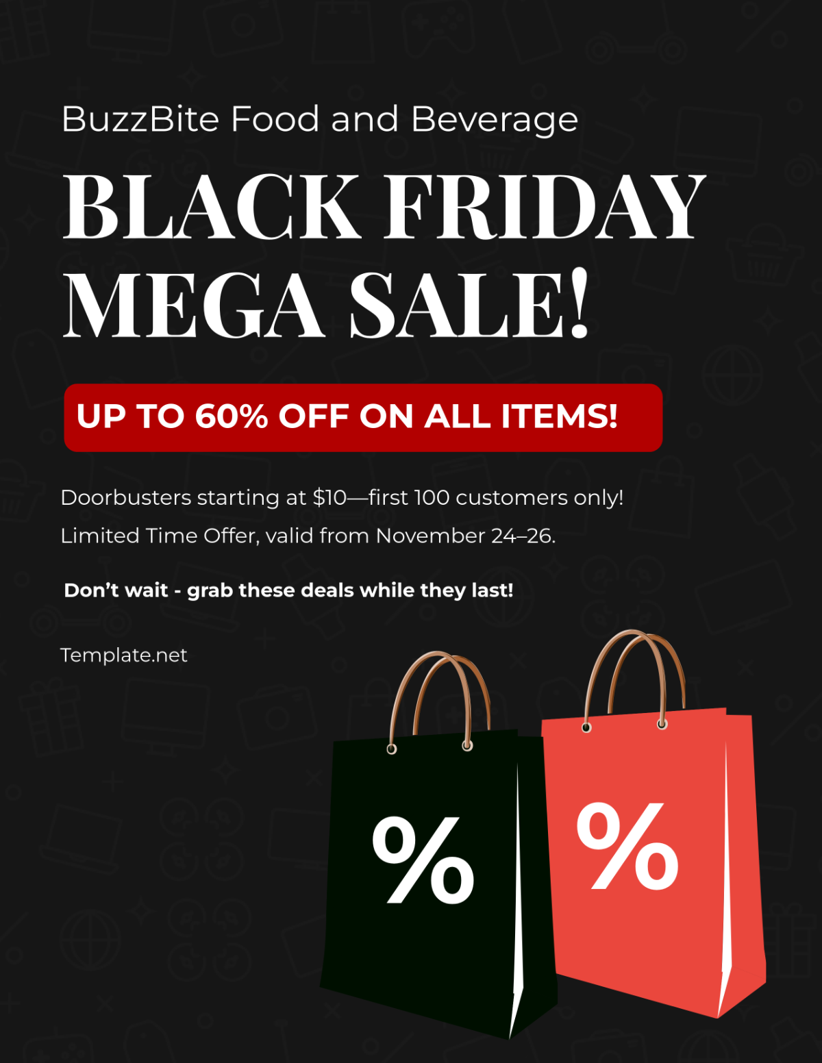 Free Black Friday Templates To Edit Online