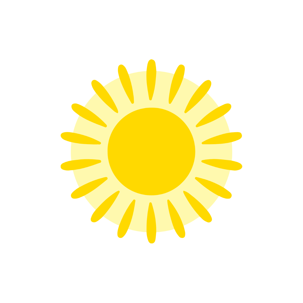 Simple Sun Clipart