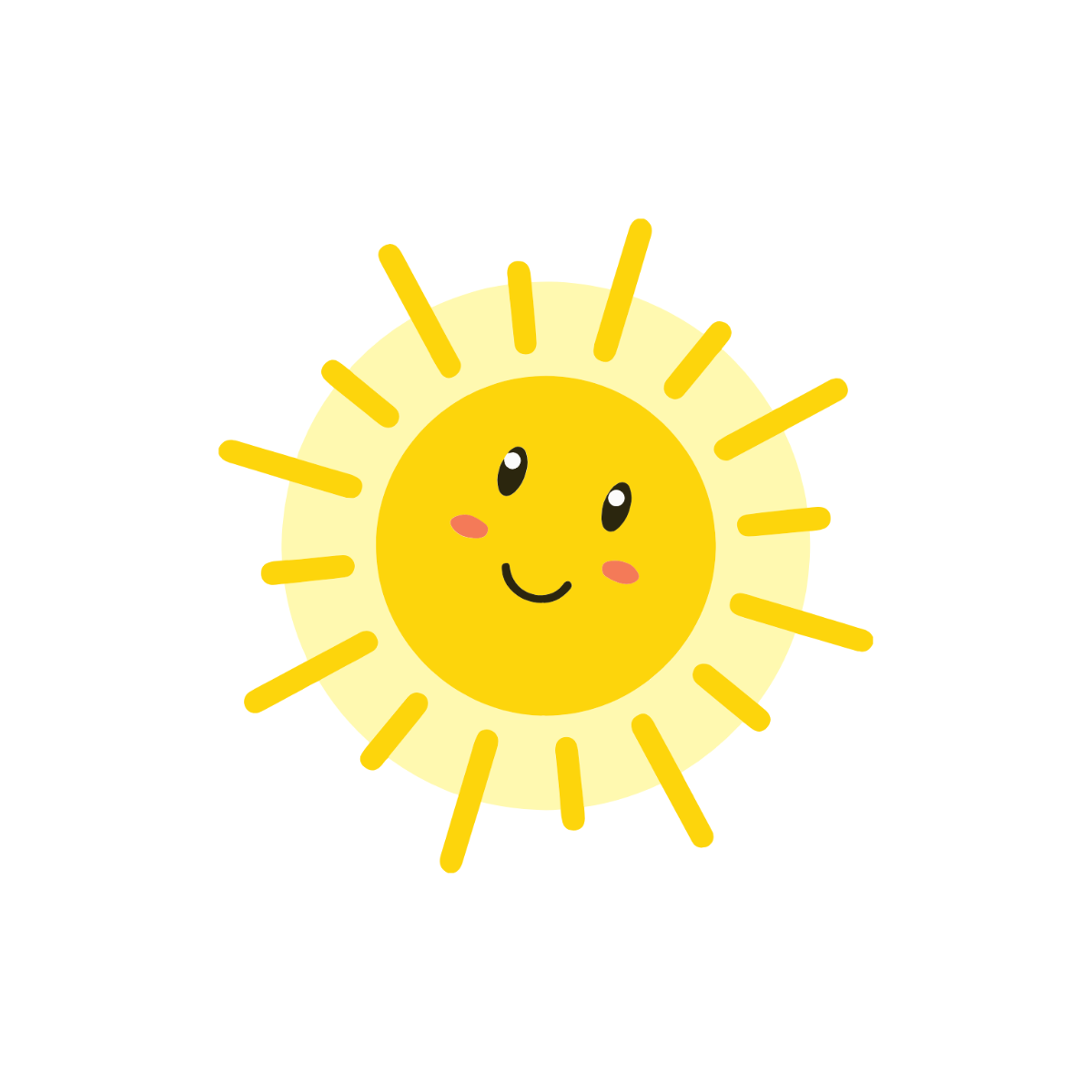 Cartoon Sun Clipart