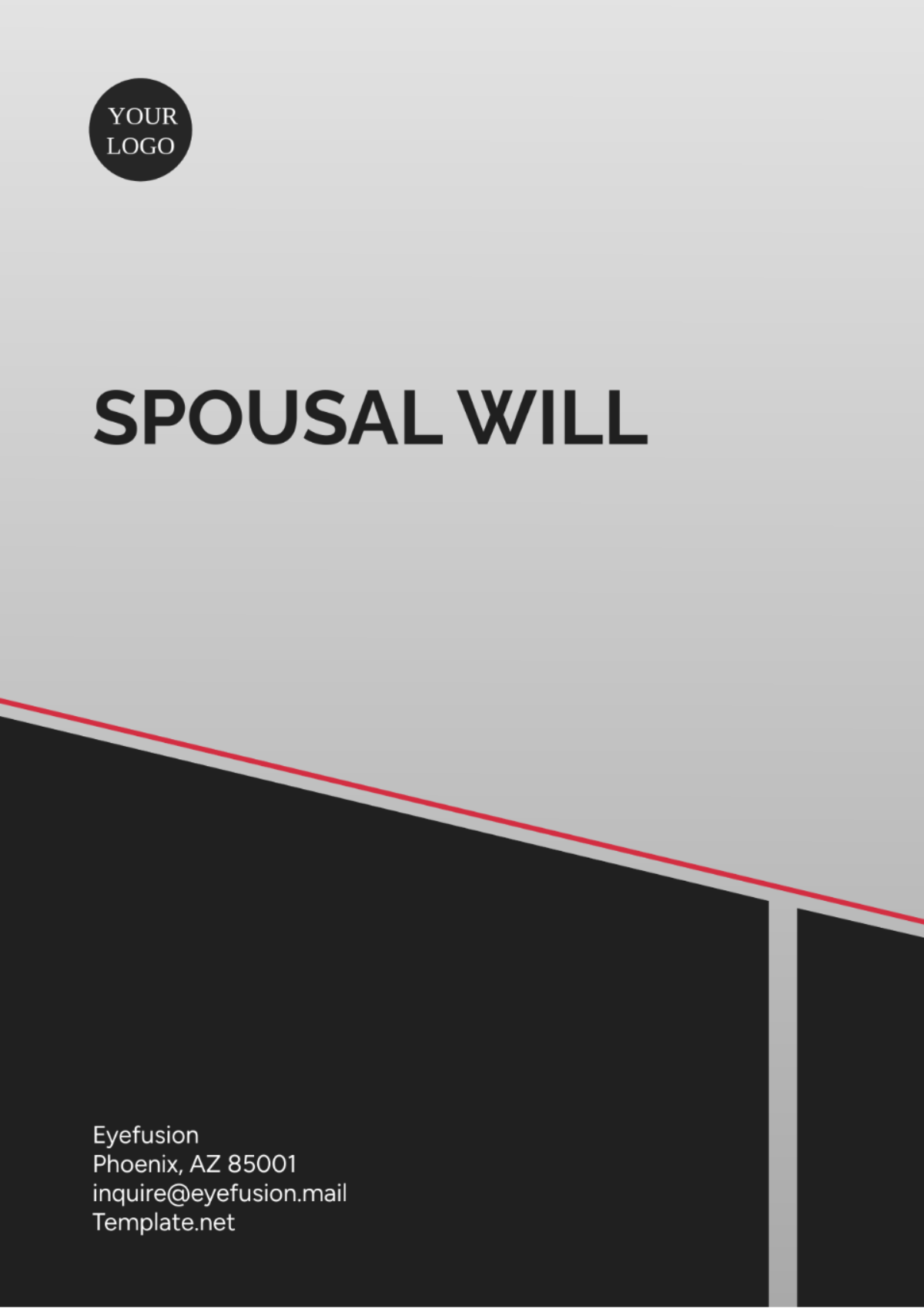 Spousal Will Template - Edit Online & Download