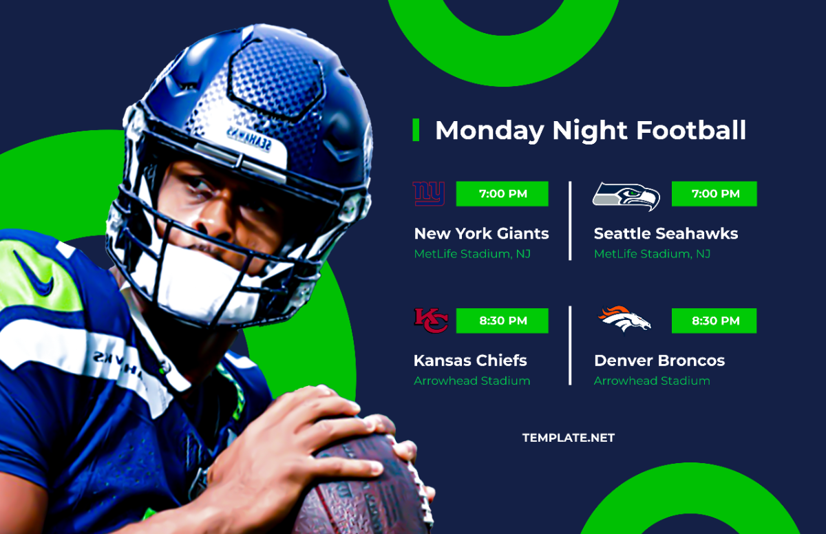 Monday Night Football Schedule