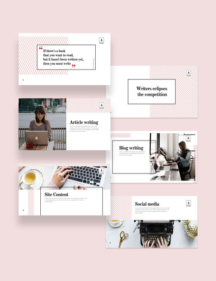 Free Author Presentation Template to Edit Online Free Author Presentation Template to Edit Online