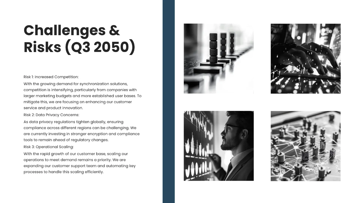 Free Board Report Presentation Template to Edit Online