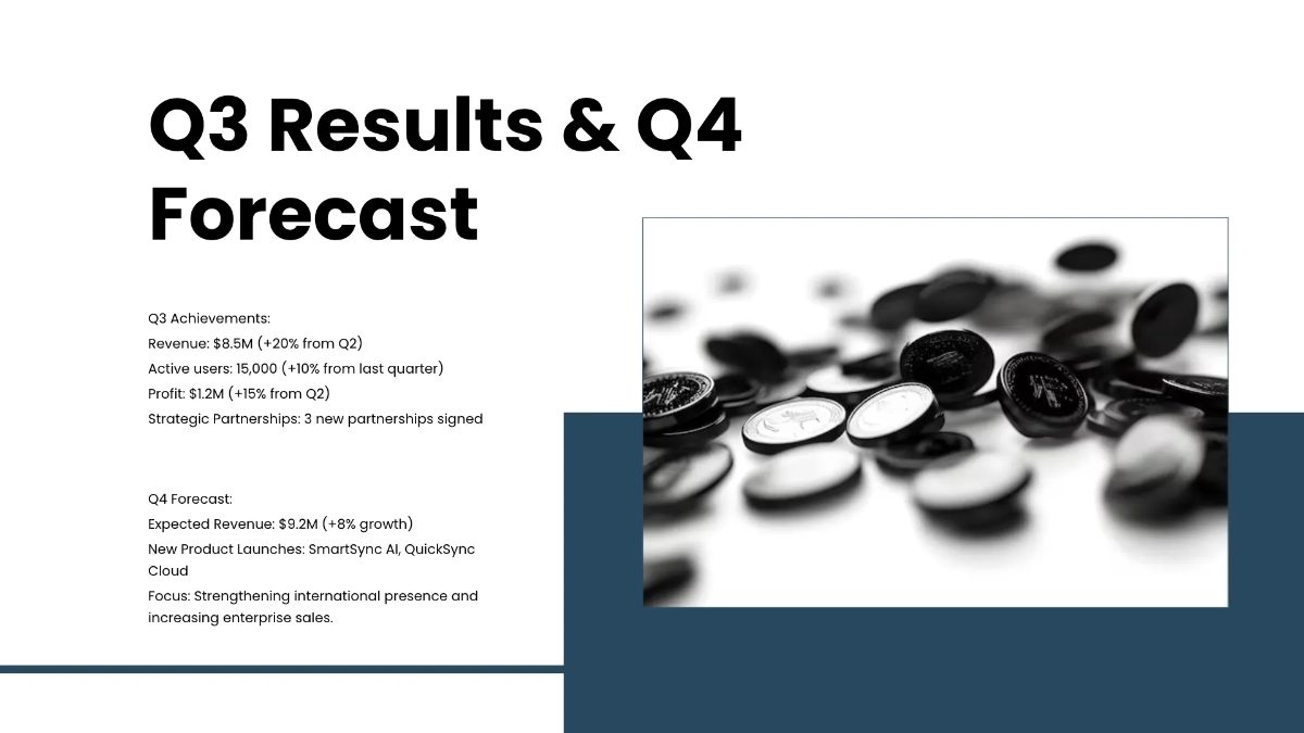 Free Board Report Presentation Template to Edit Online