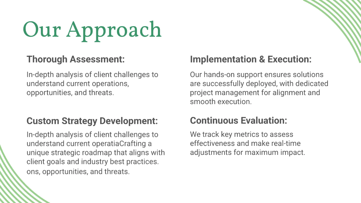 Free Consulting Firm Presentation Template to Edit Online