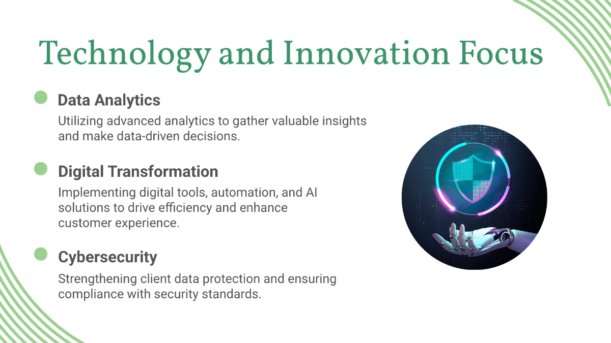 Free Consulting Firm Presentation Template to Edit Online