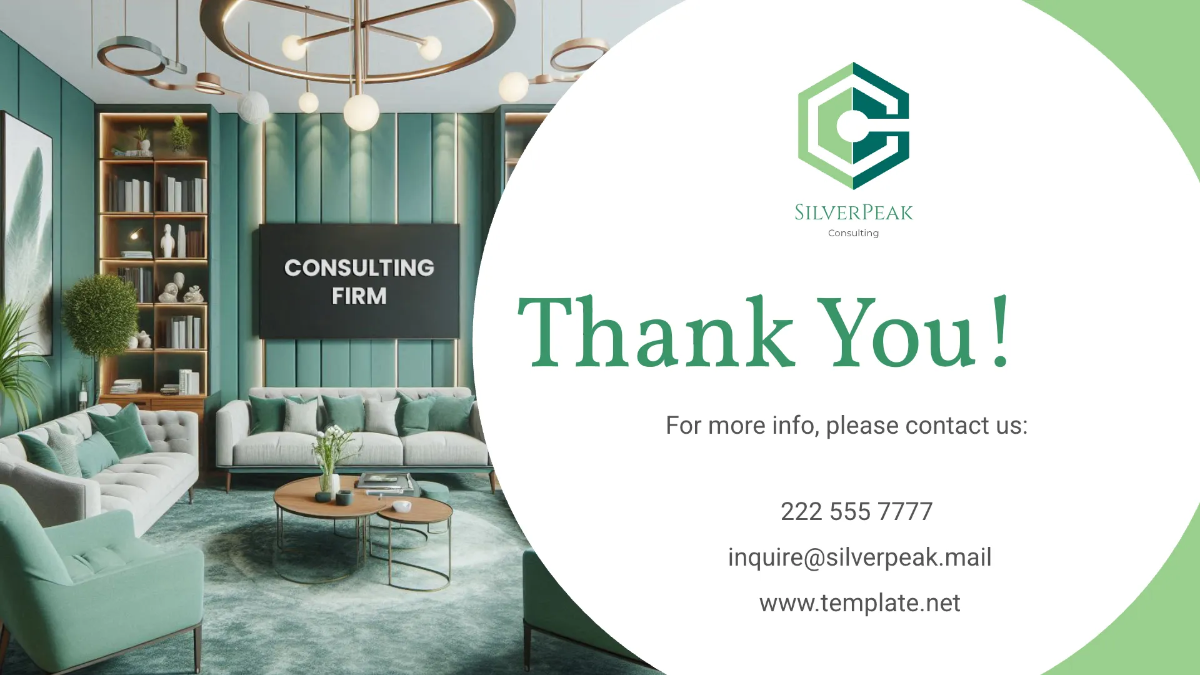 Free Consulting Firm Presentation Template to Edit Online