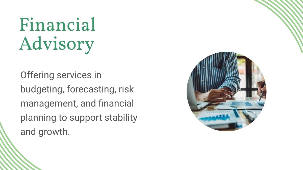 Free Consulting Firm Presentation Template to Edit Online