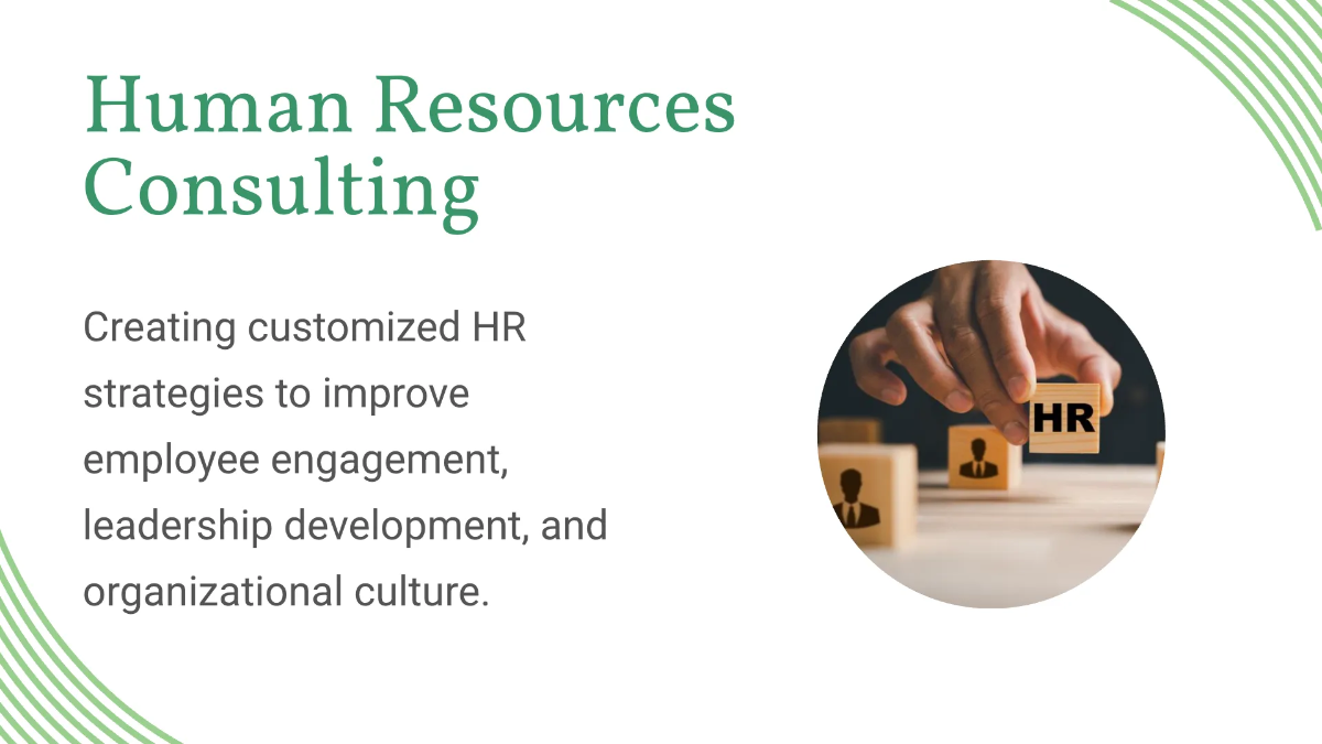 Free Consulting Firm Presentation Template to Edit Online